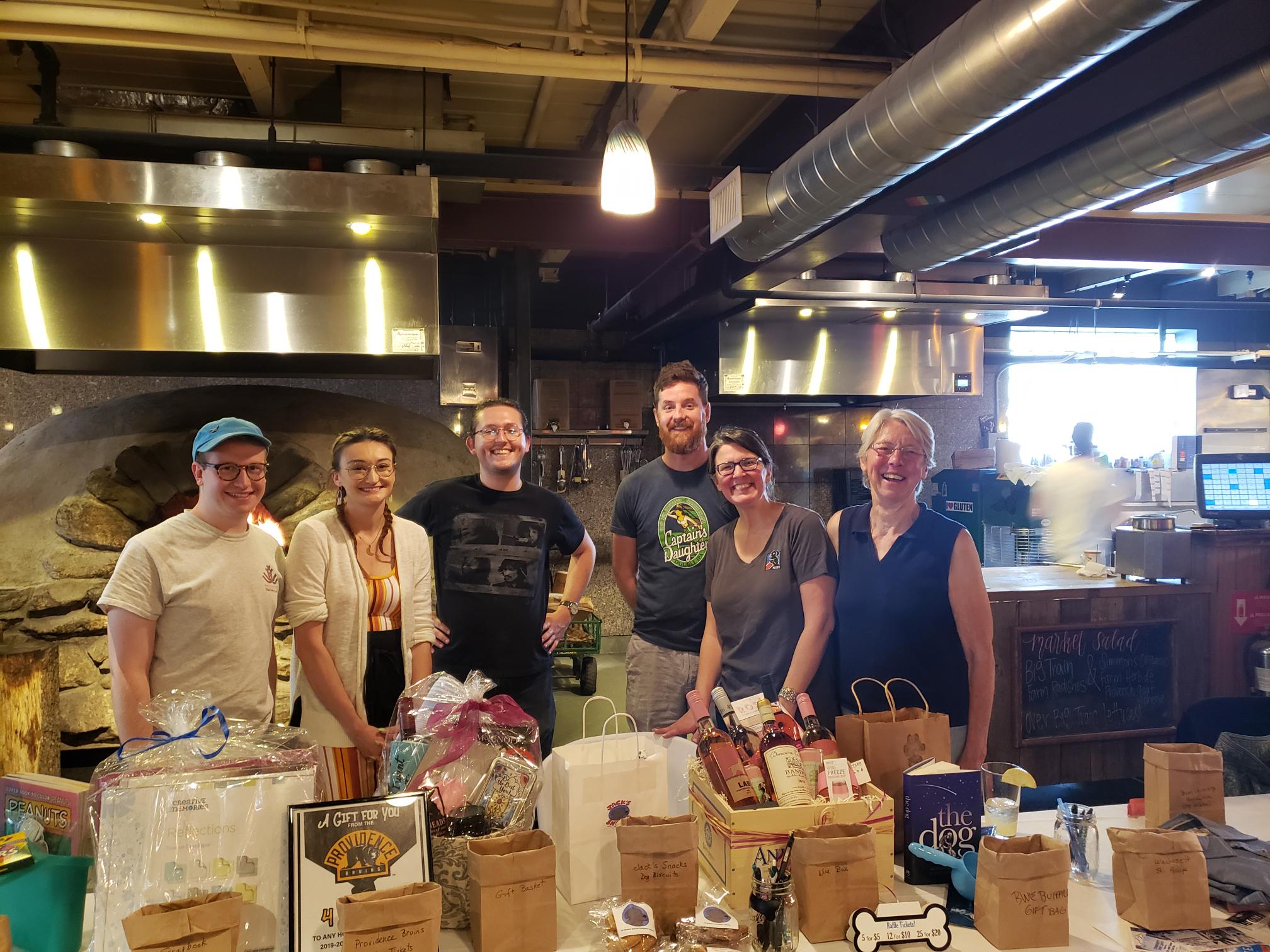 Image of Providence team in kitchen
